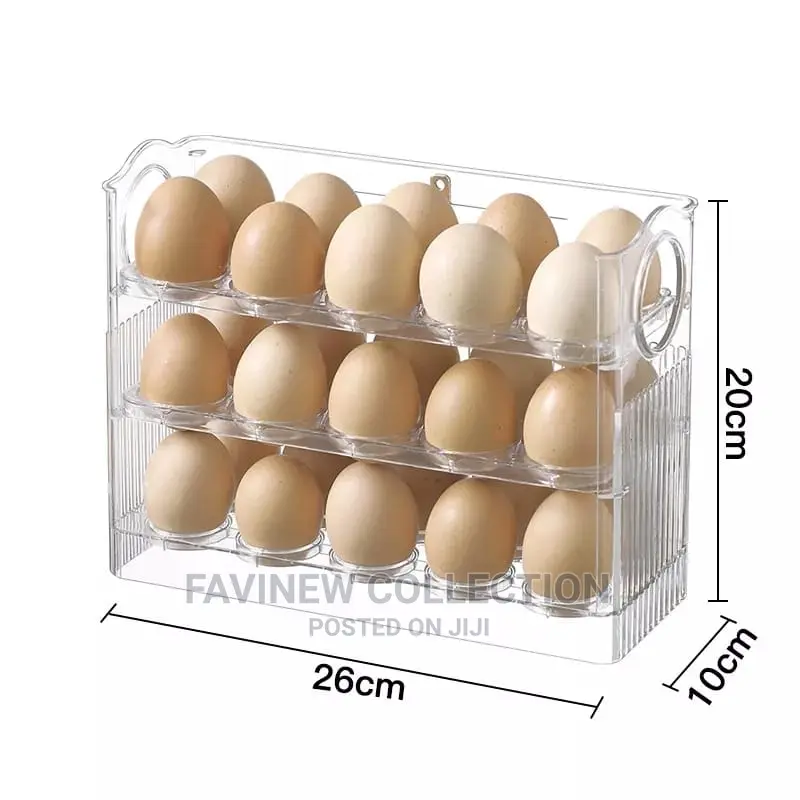 3 Layer Acrylic Layer Egg Storage Tray