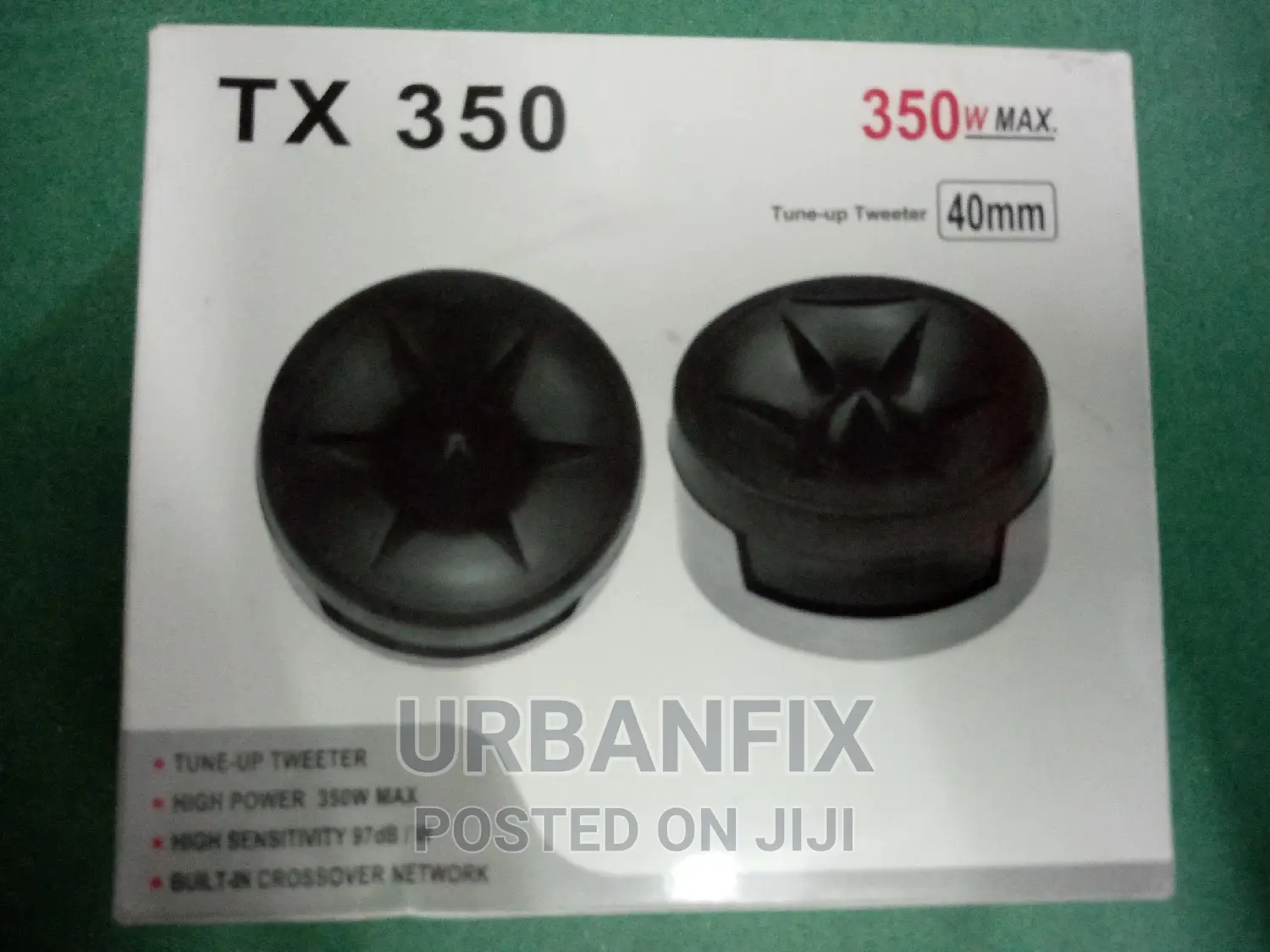 Powerful 350 Watts Tweeters