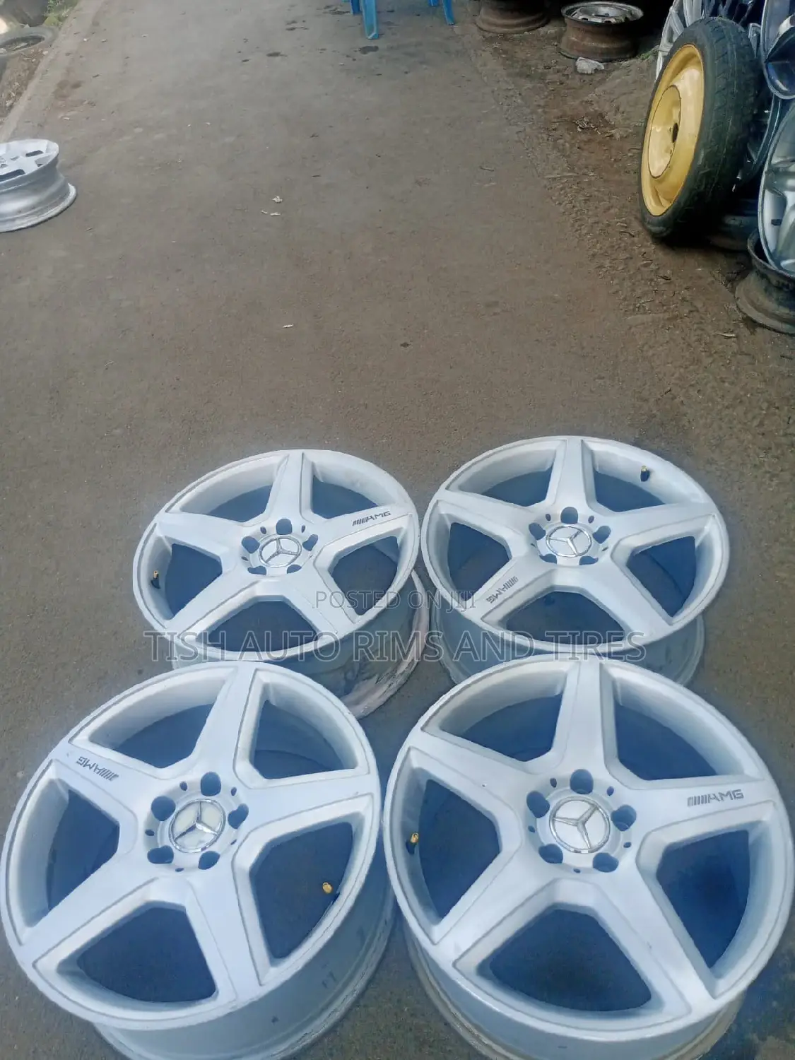Mercedes Benz Rims 18 Inch Set