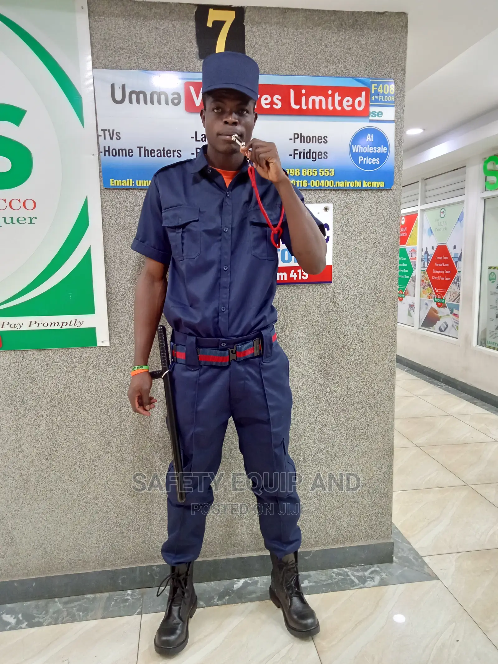 Navy Blue Security Uniform