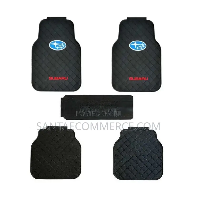 Subaru Branded 5 Seater Rubber Car Floor Mats