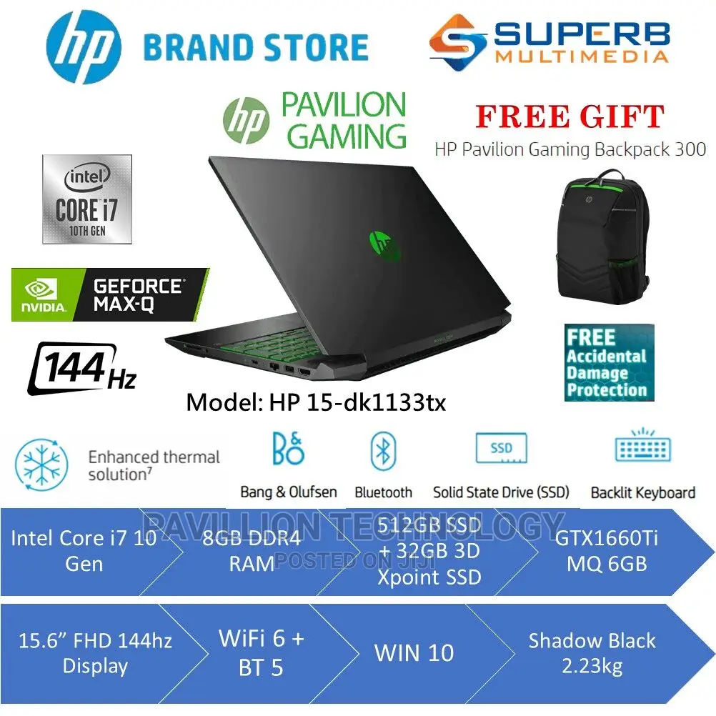 Laptop HP Pavilion 15 16GB Intel Core I7 SSD 512GB