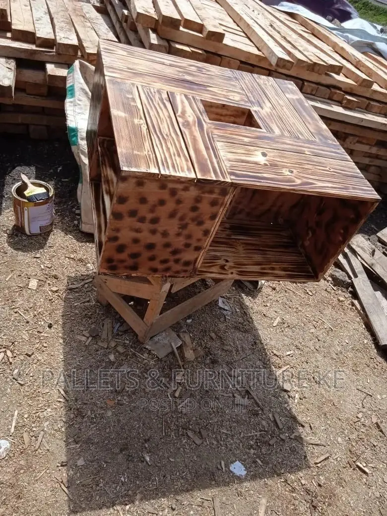 Burned Effects Coffee Table