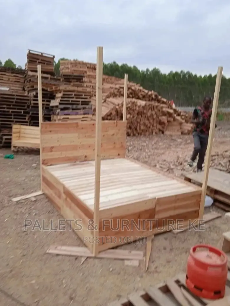 5 by 6 Bed With Net Stand