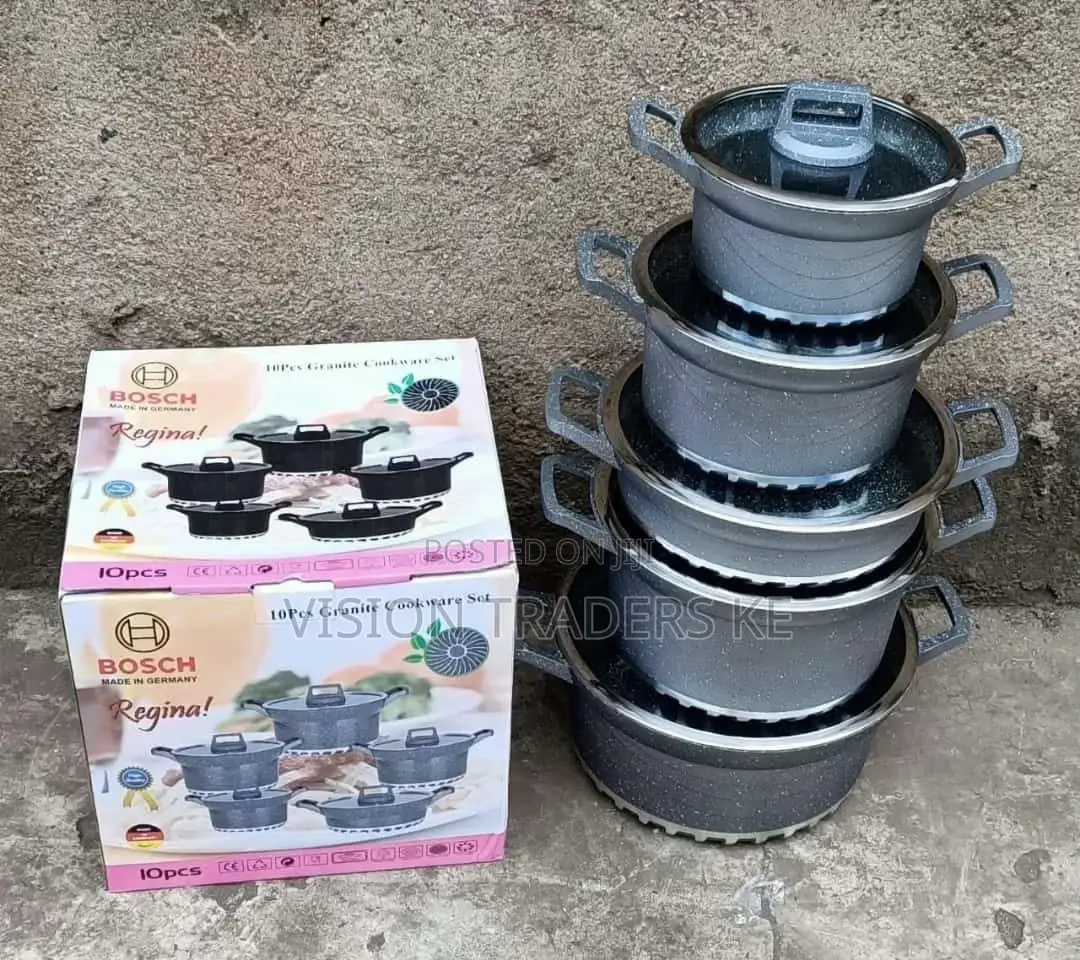 10pcs Granite Cookware Set