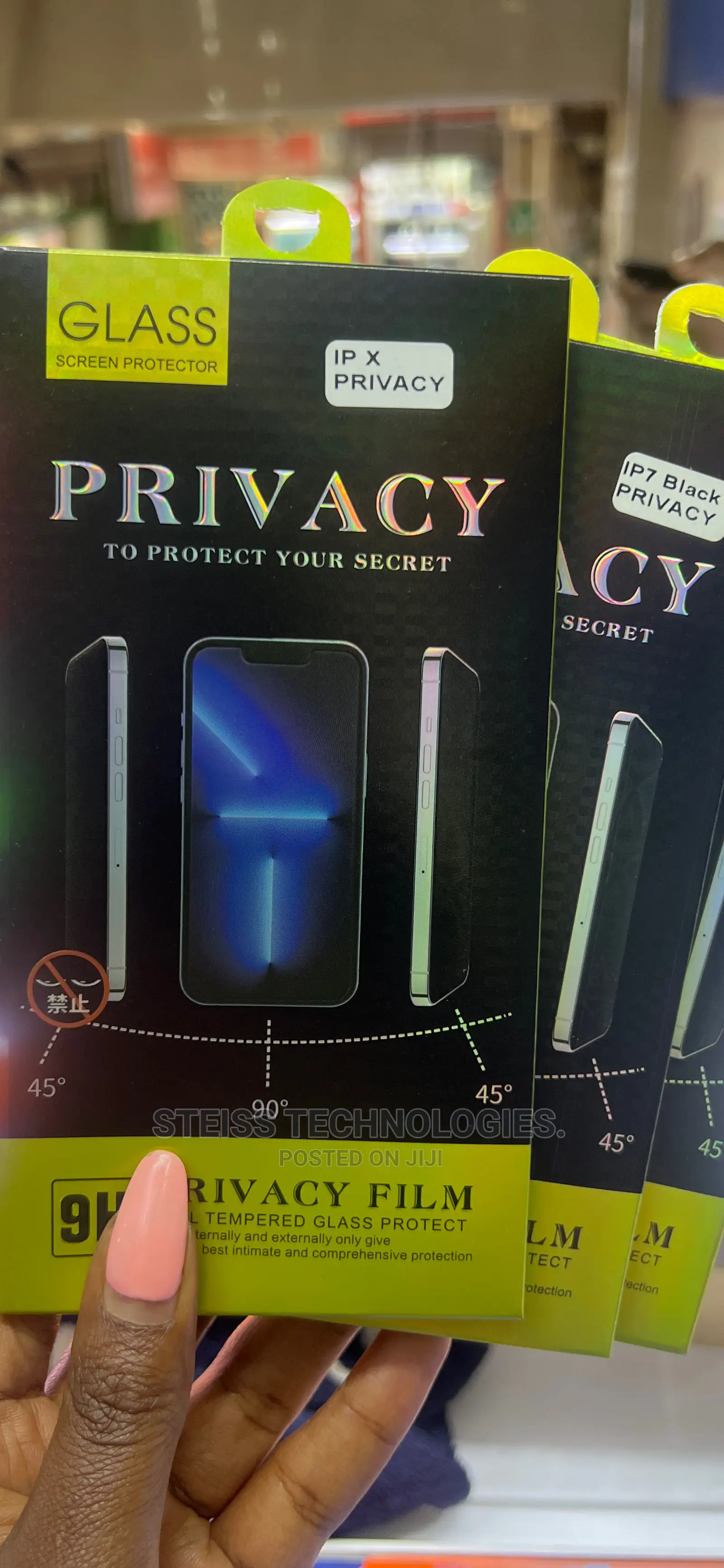 iPhone 11pro Privacy Screen Guards.