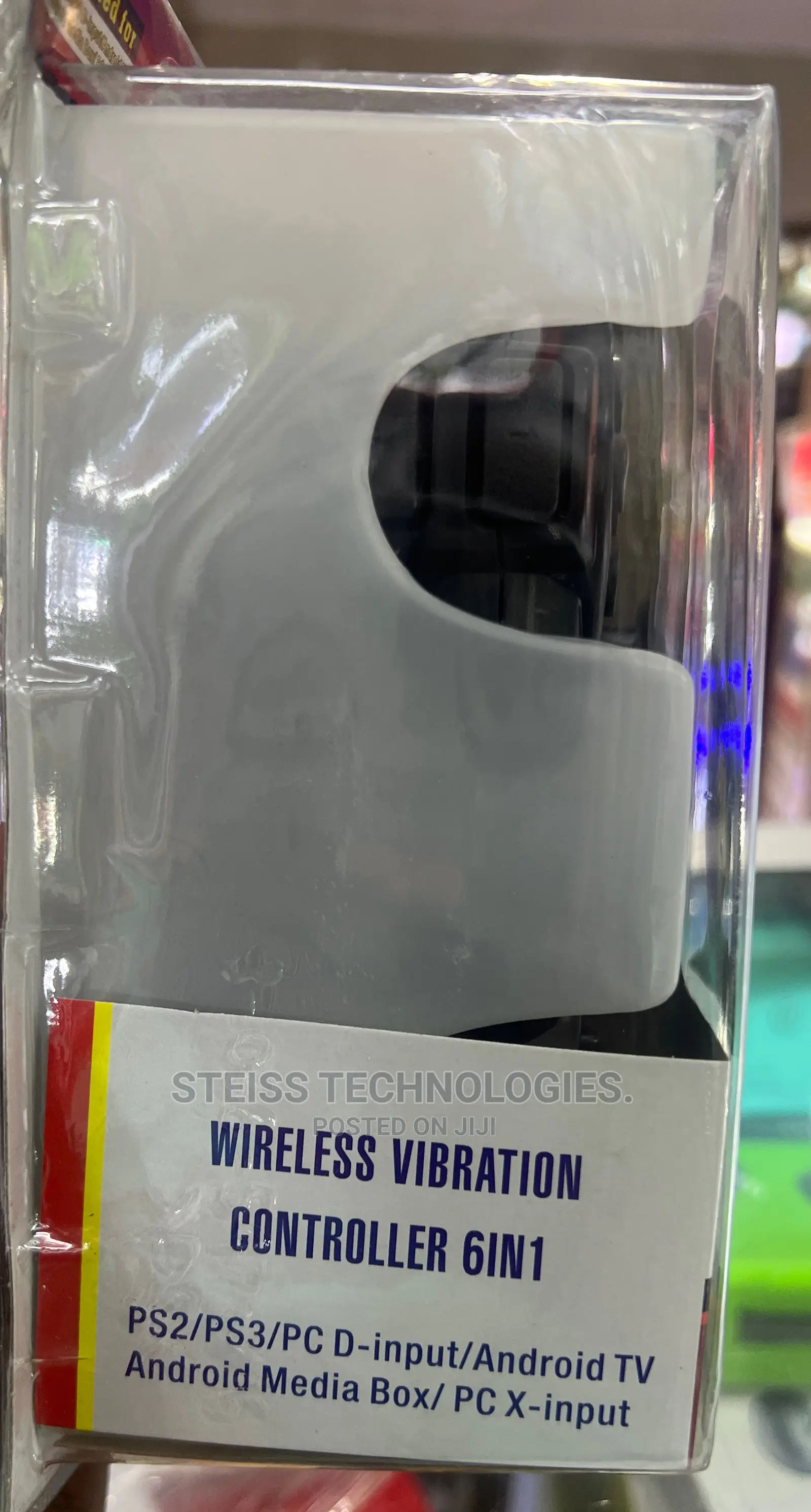 Wireless Vibration Controller.