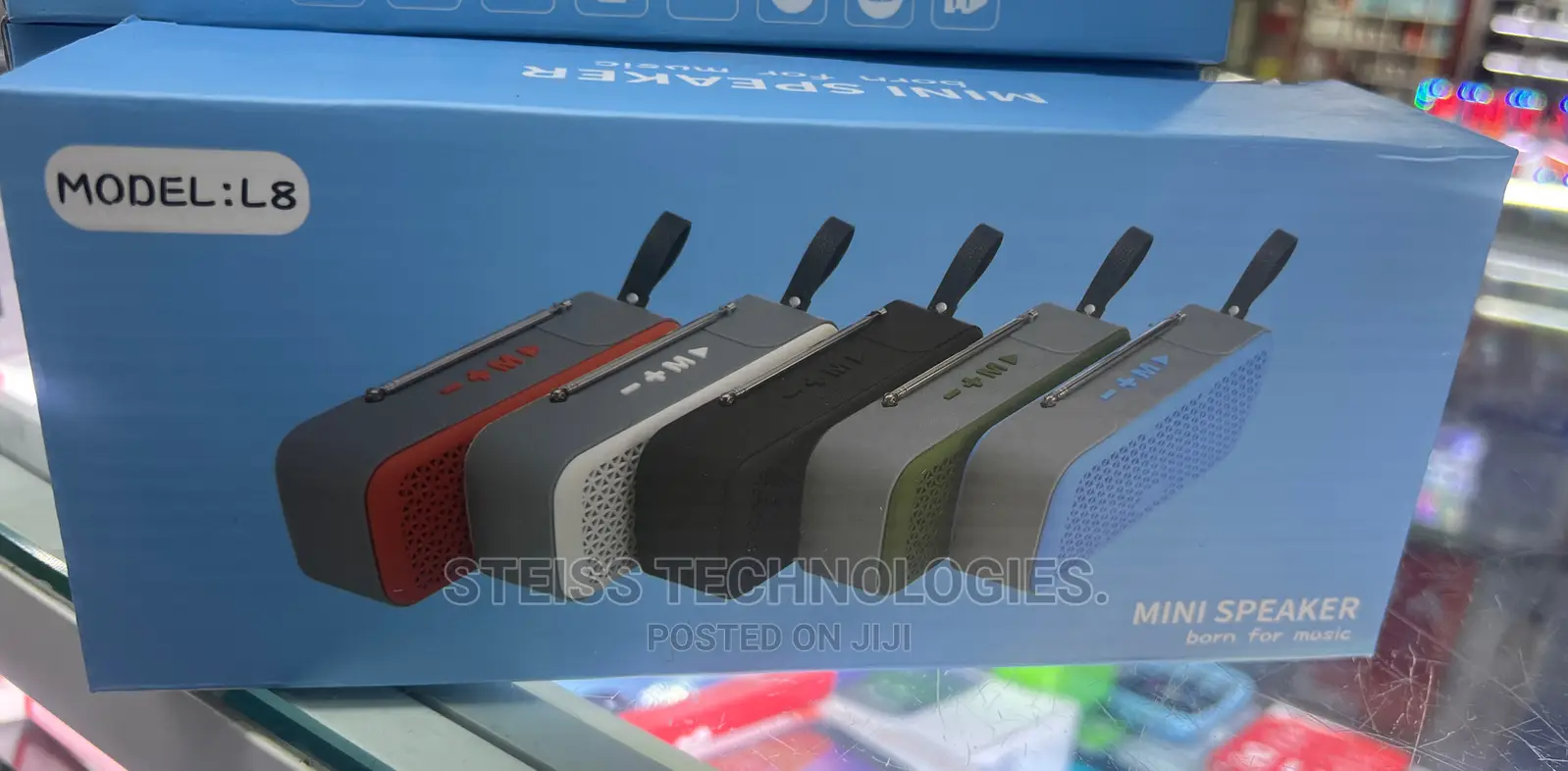 L8 Mini Bluetooth Speakers.