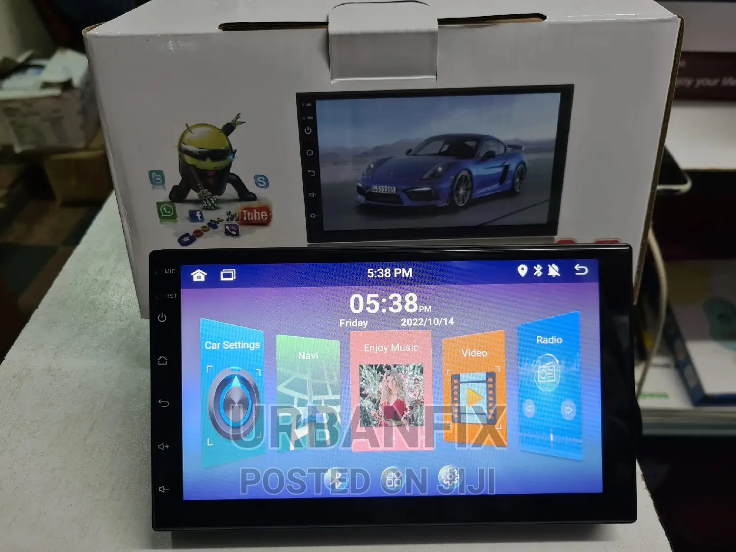 7 Inch Android Car Radios With Bluetooth - 2gb/32gb