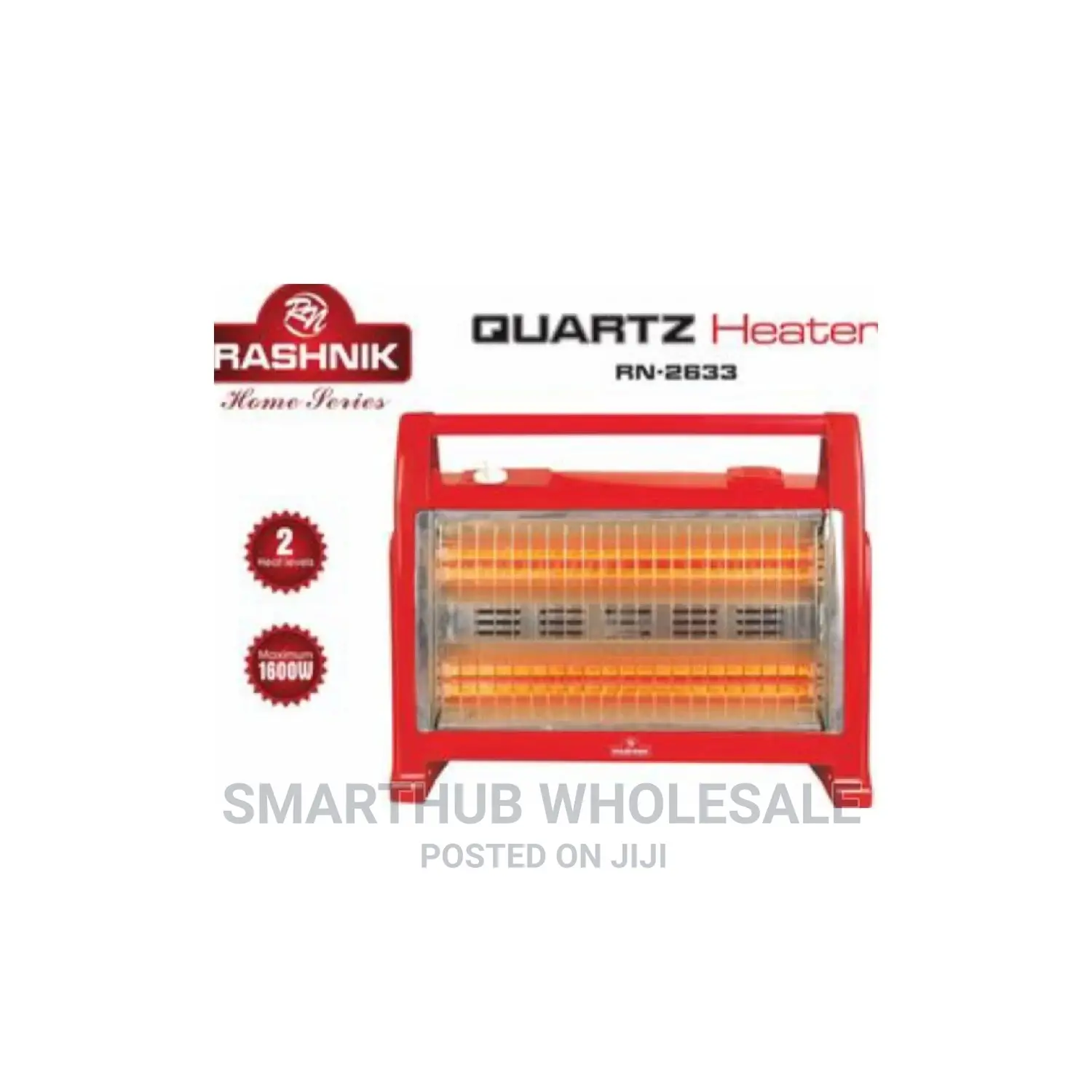 Rashnik Quartz Heater Humidifier 1600w