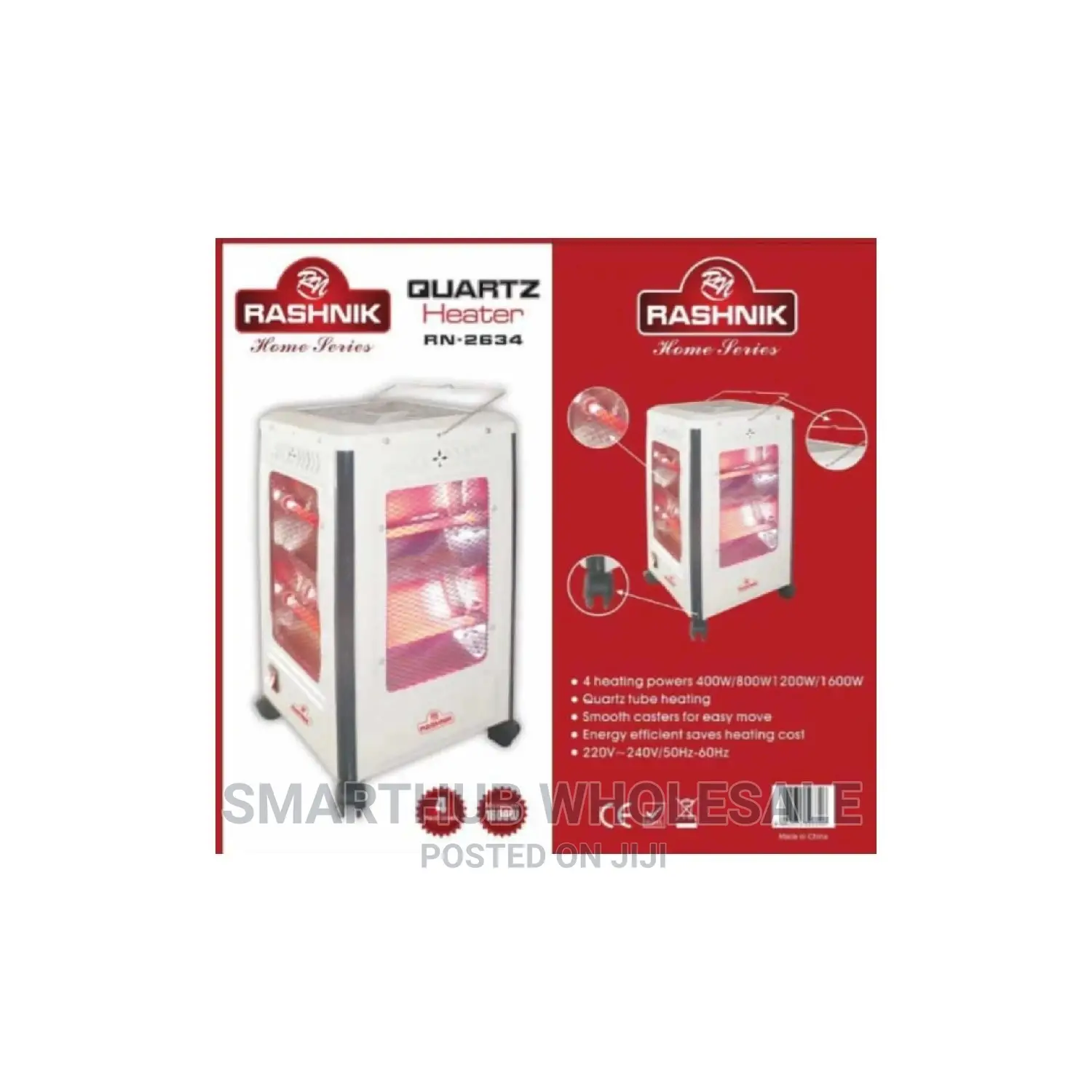 Rashnik Quartz Heater RN2634