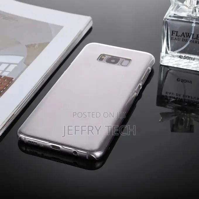 Samsung Galaxy S8 PC Transparent Protective Back Cover Case