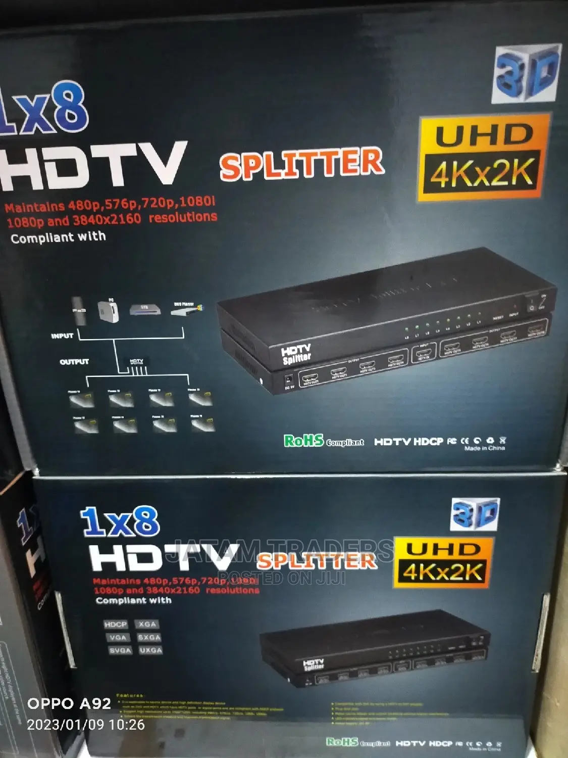 1x8 HDMI Splitter at Wholesale Prices