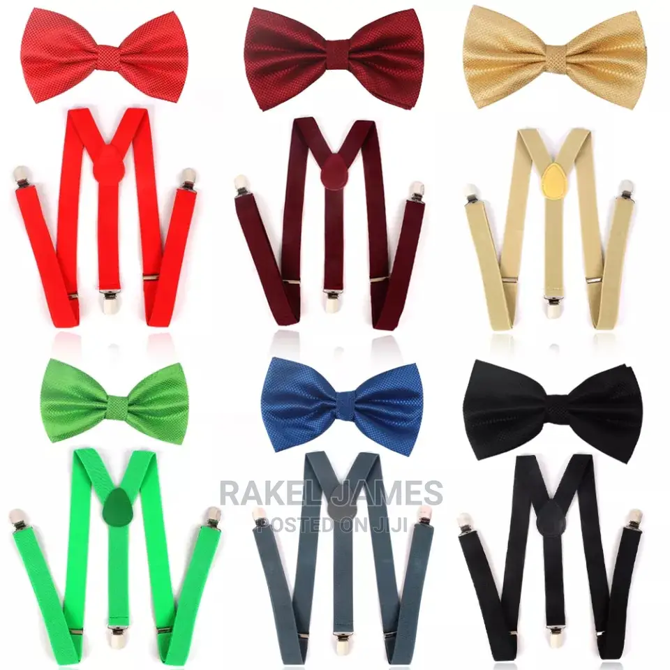 Kids Suspenders and Bow Ties