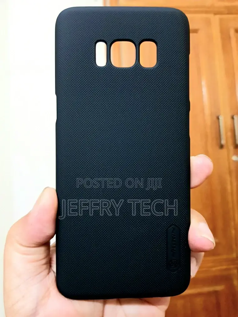 Cover Case for Samsung Galaxy S8 - Black - Phone Back Cover