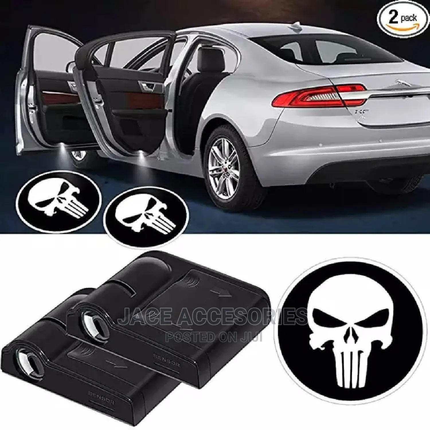 Car Logo Shadow Welcome Light