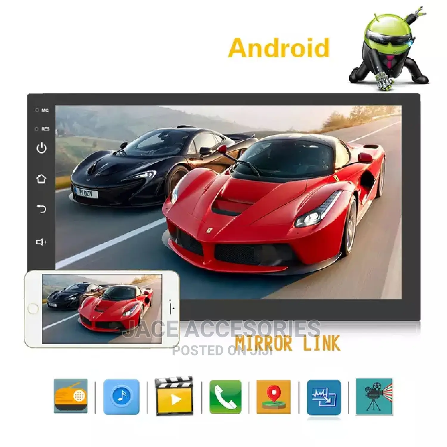 Car 7' Android Radio 2gb+32gb
