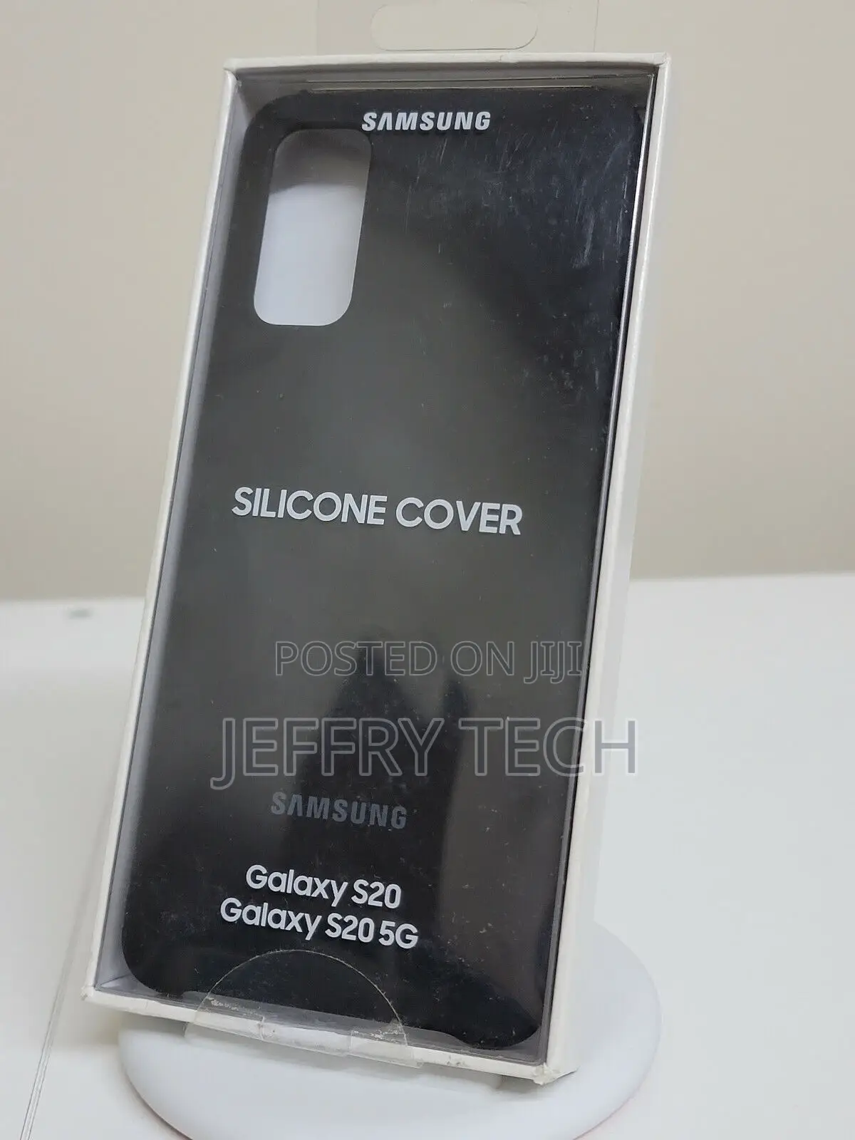 Samsung Silicone Cover for Galaxy S20 - Black