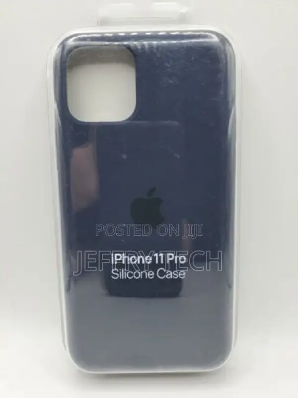 Apple Silicone Case for Apple iPhone 11 Pro (5.8inch) Black