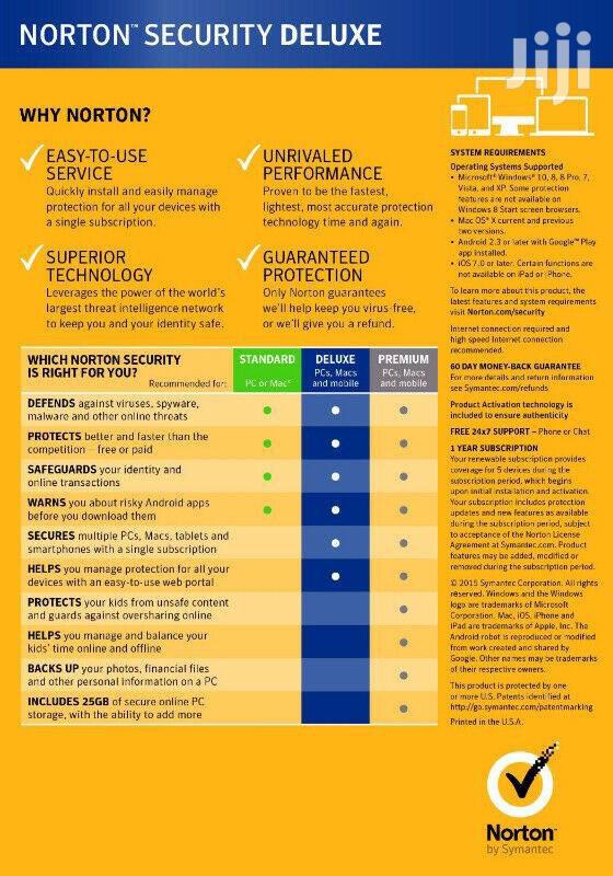 Norton Internet Security Deluxe 5 Devices