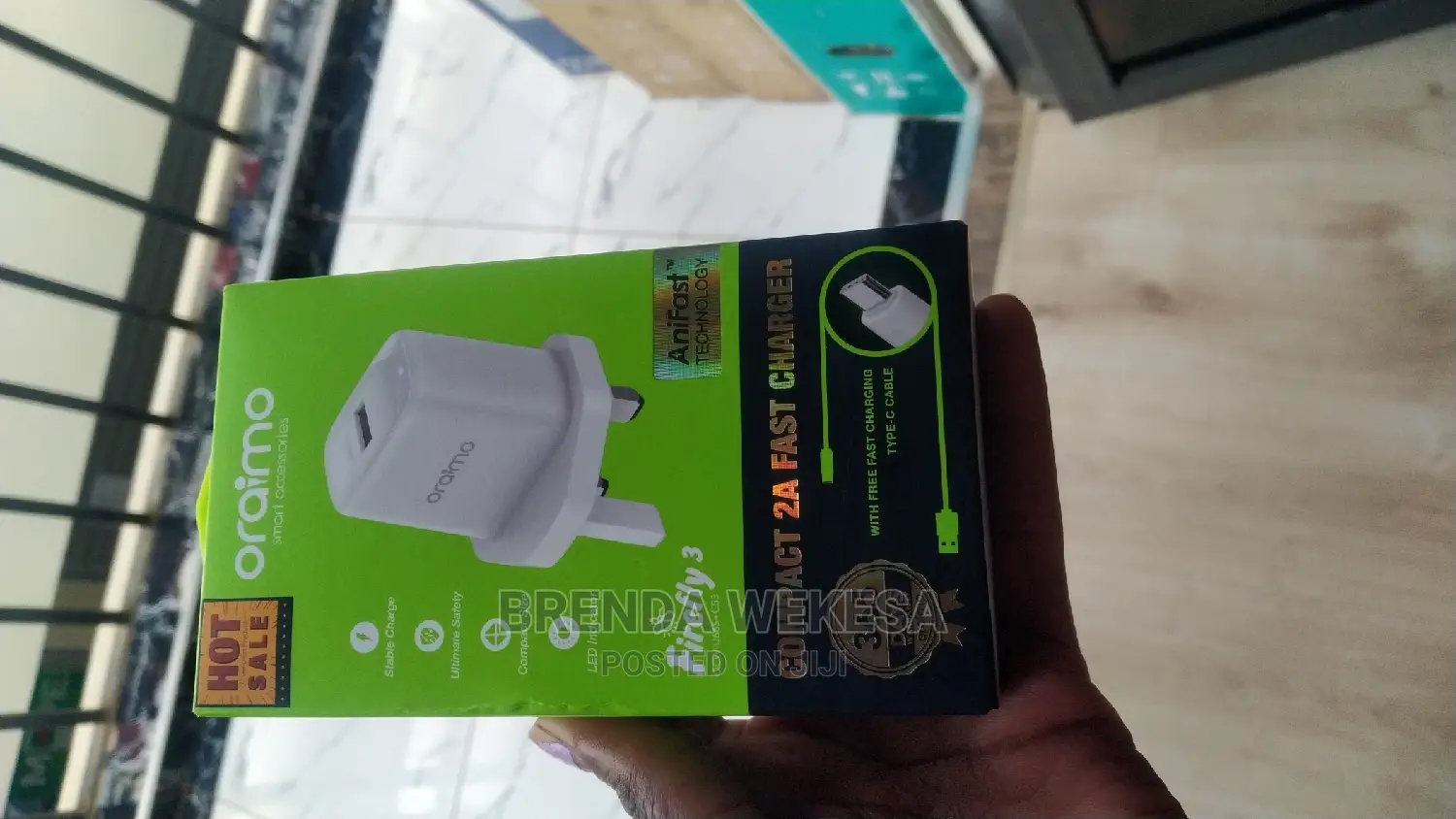 Oraimo Fast Charger Type C