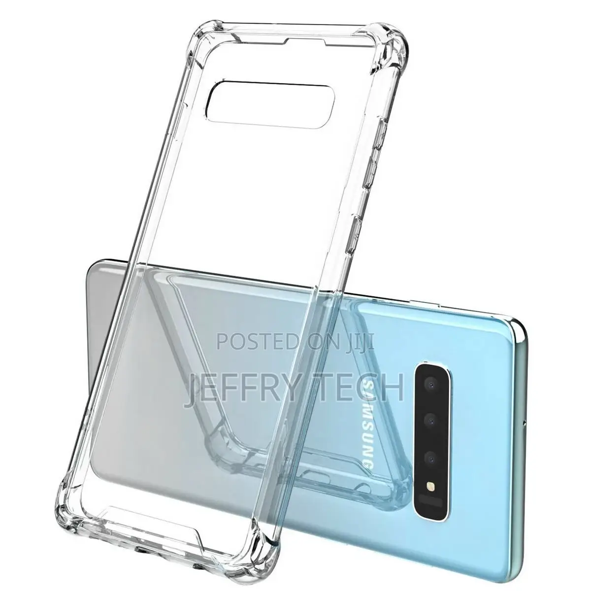 Samsung Galaxy S10 Anti Shock See Through Mobile Back Cover