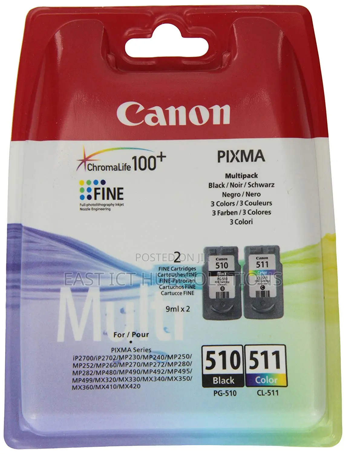 Canon PG-510 / 511 Cartridges