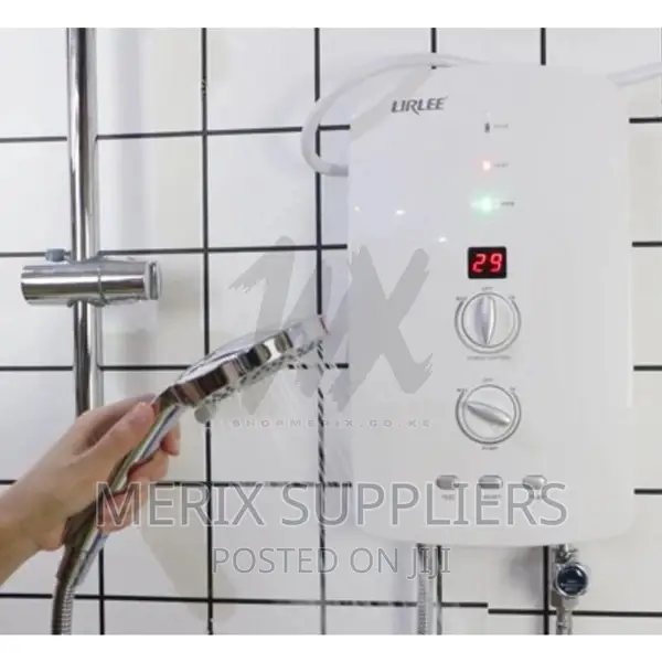 Lirlee Tankless Heater With Pump Instant Shower - Offer!