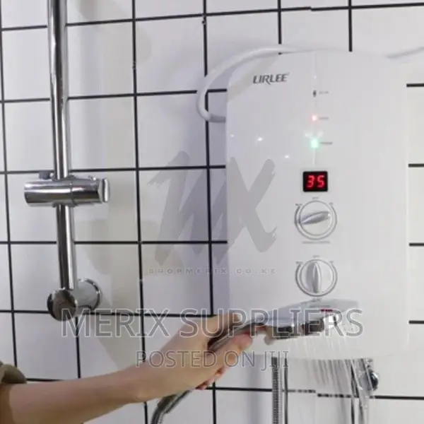 Lirlee Tankless Heater With Pump Instant Shower - Offer!