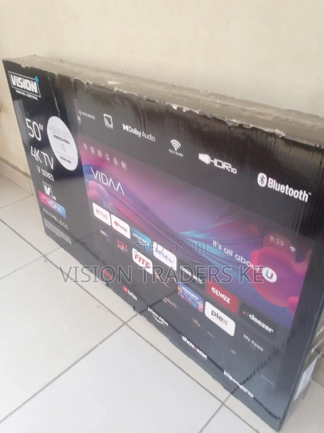 *Vision Plus 50 Inches Smart Android Tv Dolby.