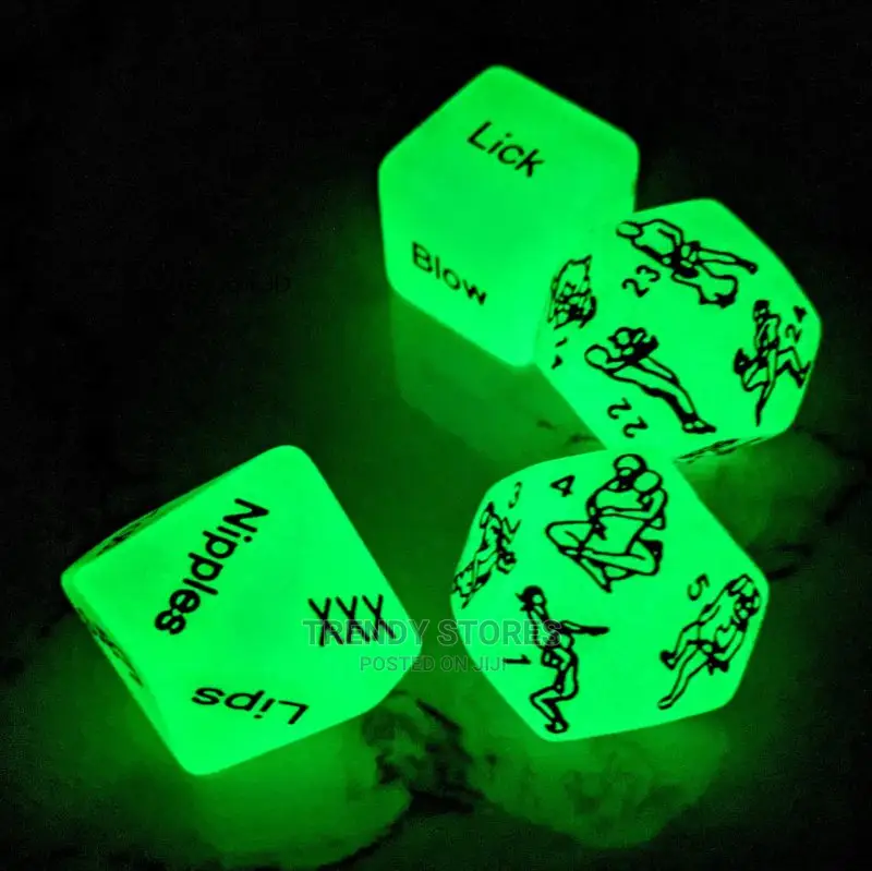 Glow in the Dark Sex Dice