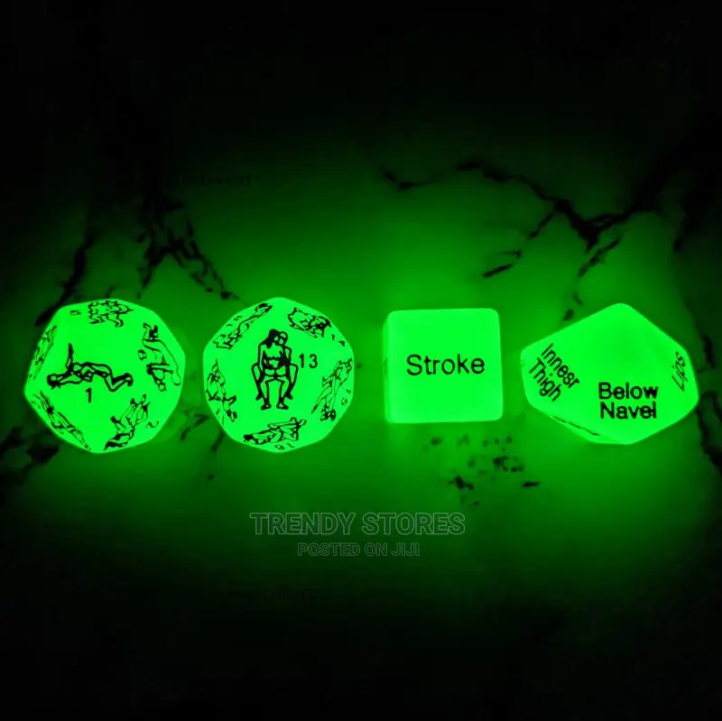 Glow in the Dark Sex Dice