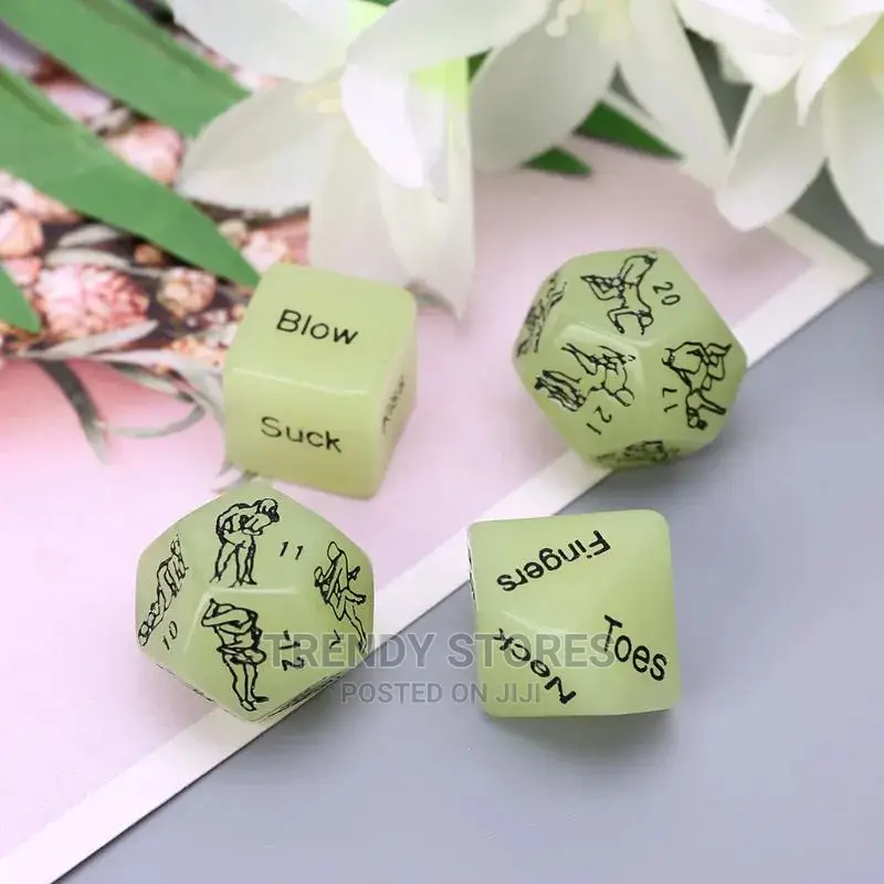 Glow in the Dark Sex Dice
