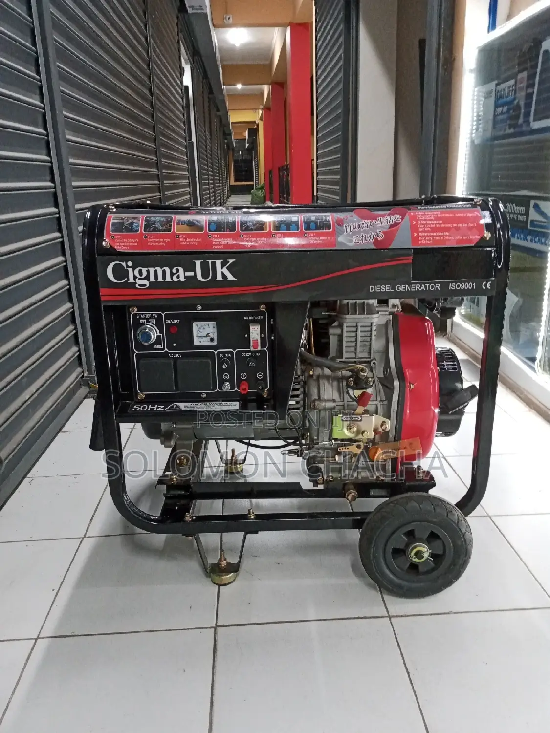 Cigma-Uk 10kva Deisel Generator Automatic Keystart