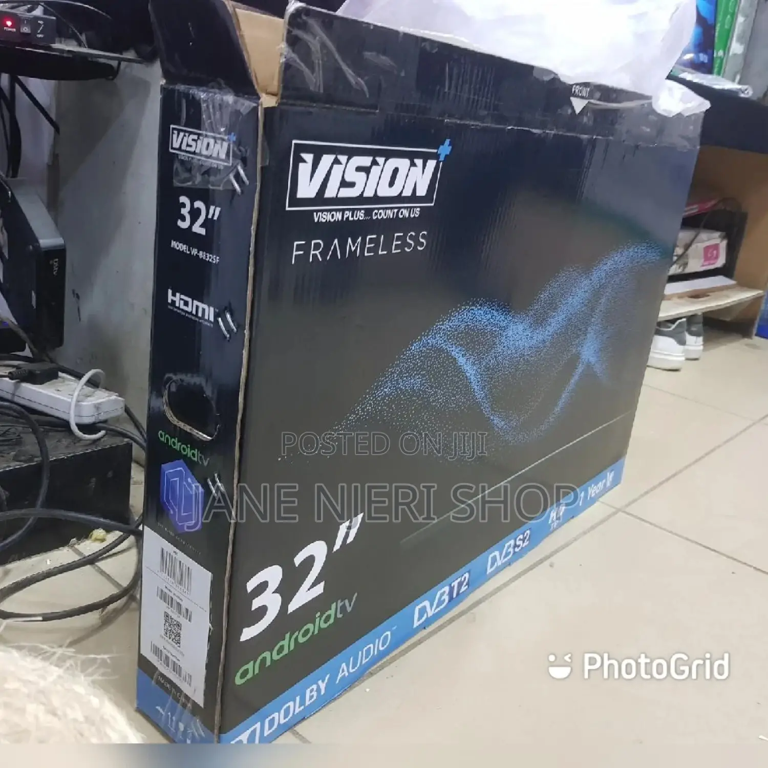 Vision Flameless 32 Smart Android Tv+Bluetooth