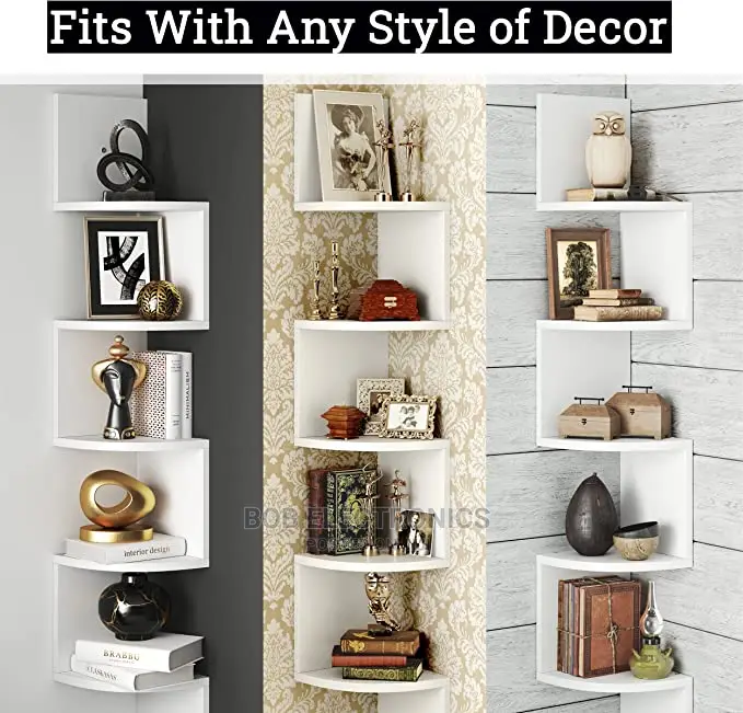 Corner Multipurpose 5 Tier Shelf