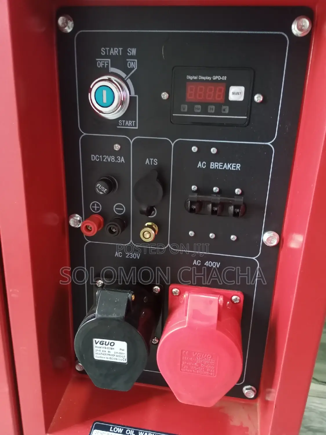 Pyramid 15kva Silent DIESEL Generator Germany Free Ats