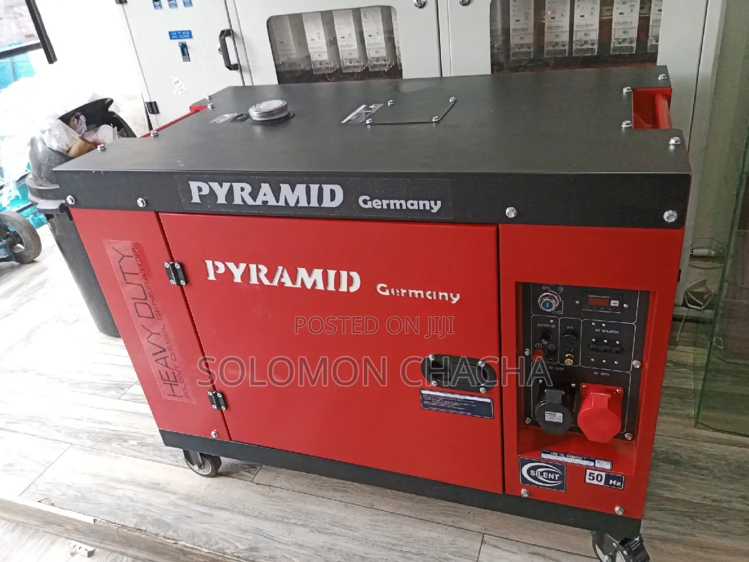 Pyramid 15kva Silent DIESEL Generator Germany Free Ats
