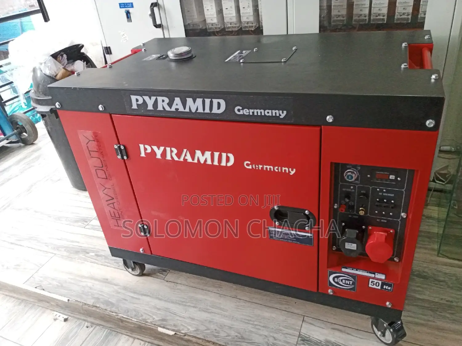 Pyramid 15kva Silent DIESEL Generator Germany Free Ats