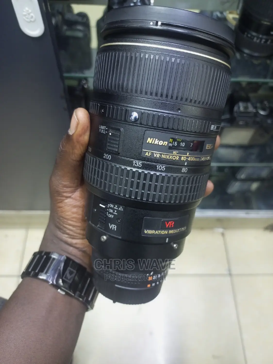 Nikon 80-400 Superior Vr Telephoto Lens