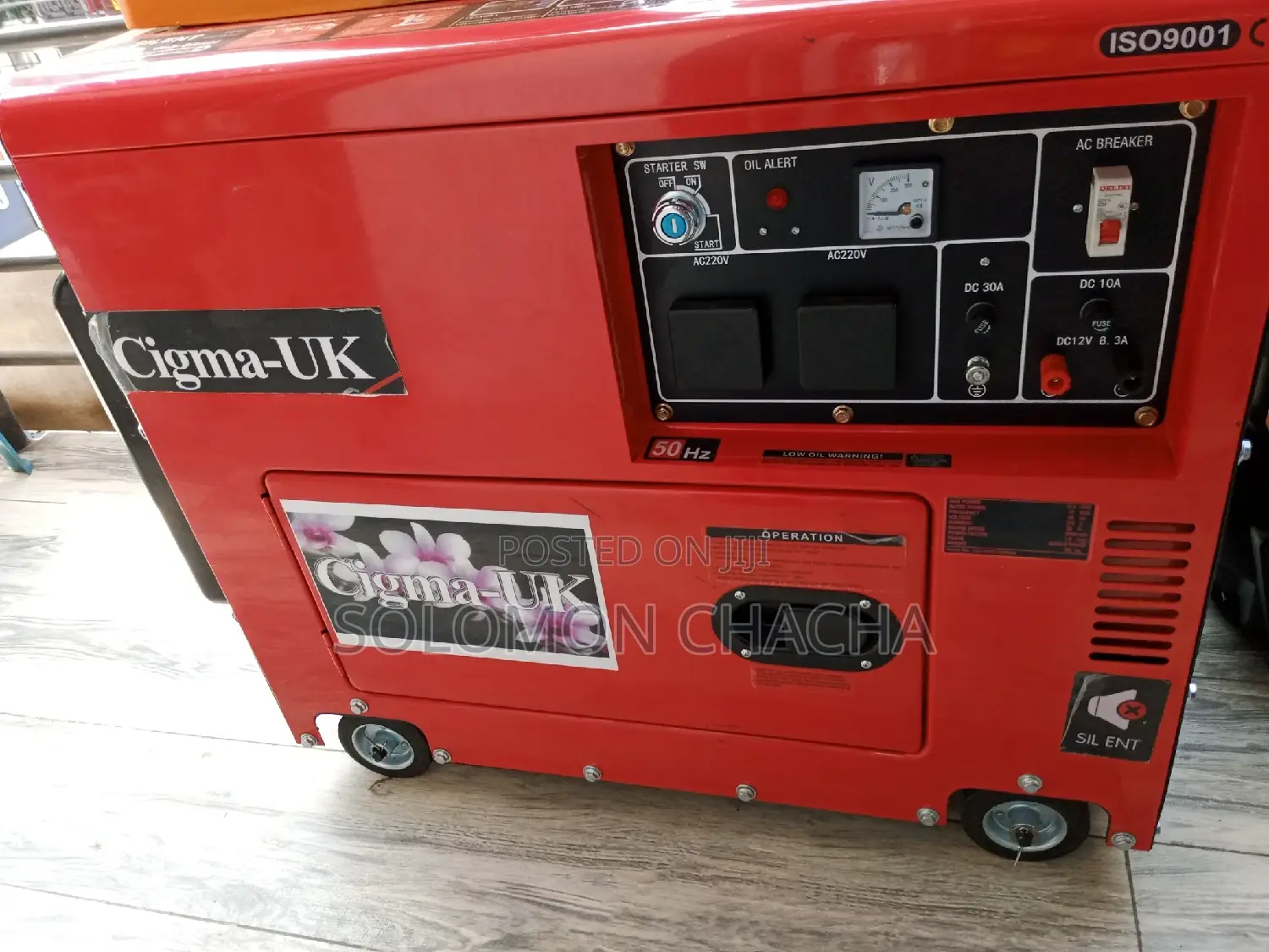 Cigma -Uk 12kva Silent Deisel Generator+Free ATS