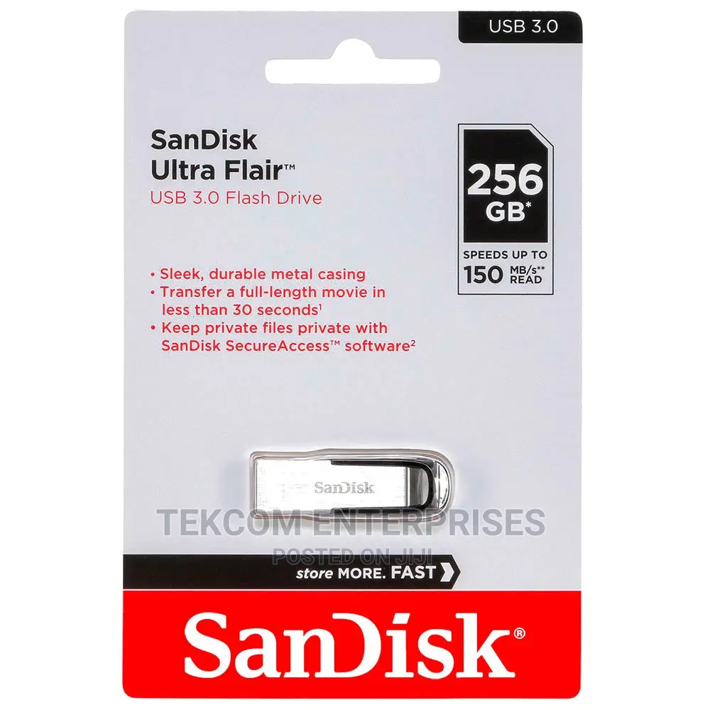 256gb Ultra Flair Flash Disk Drive