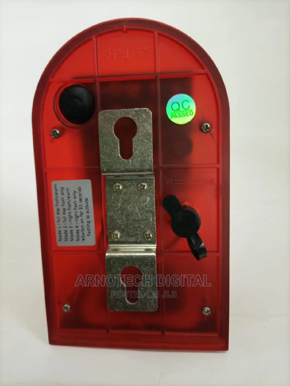 Solar Alarm Strobe Motion Sensor
