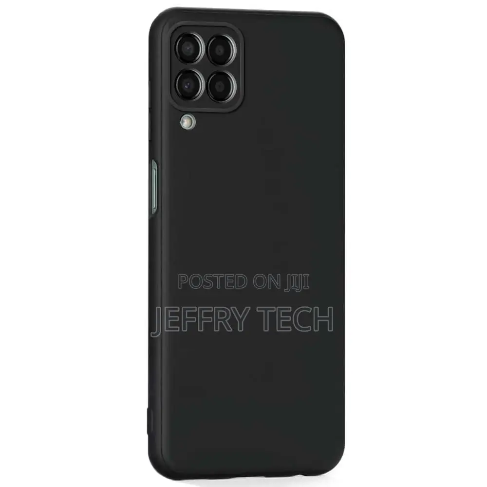 Silicone Back Cover for Samsung Galaxy M33 5G - Black