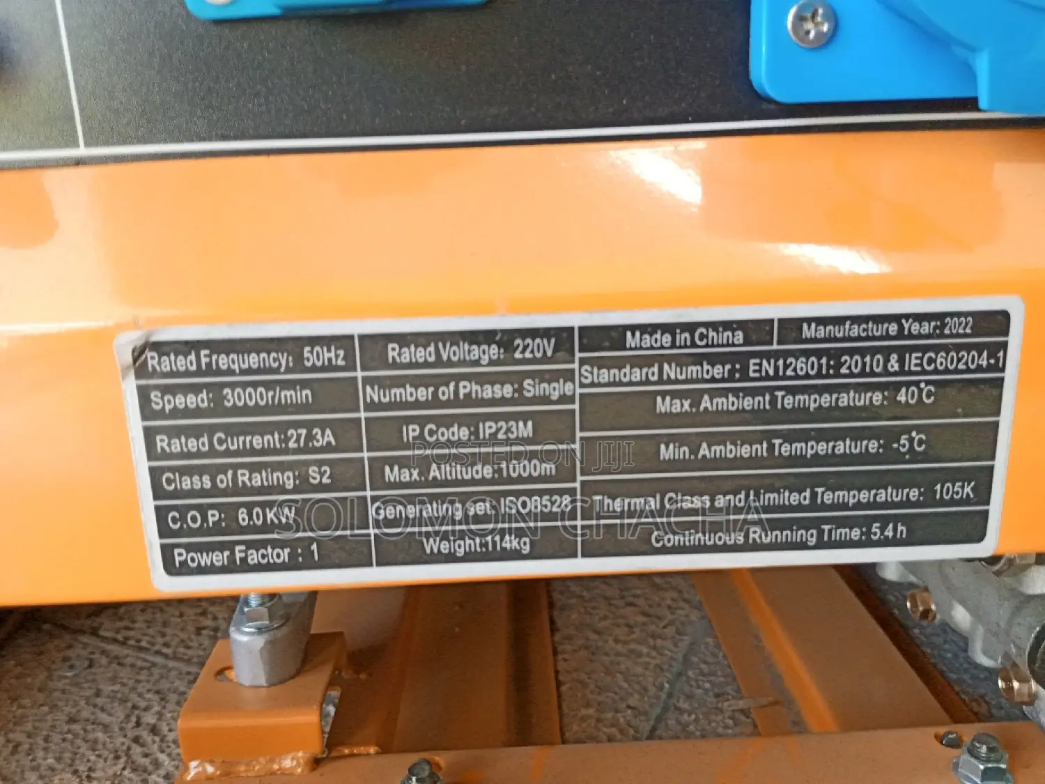 Skygo -Germany 5.5kw DIESEL Generator