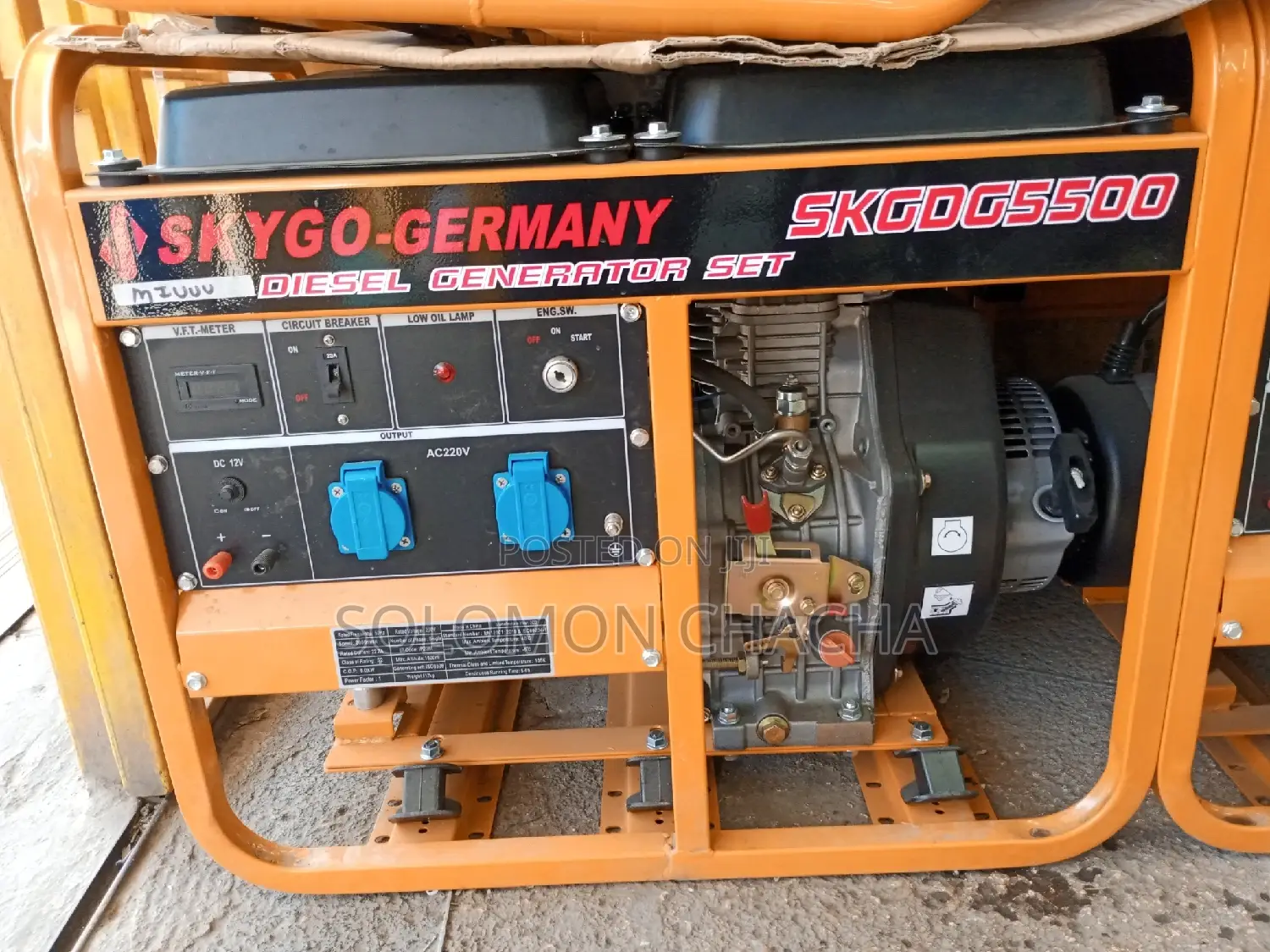 Skygo -Germany 5.5kw DIESEL Generator