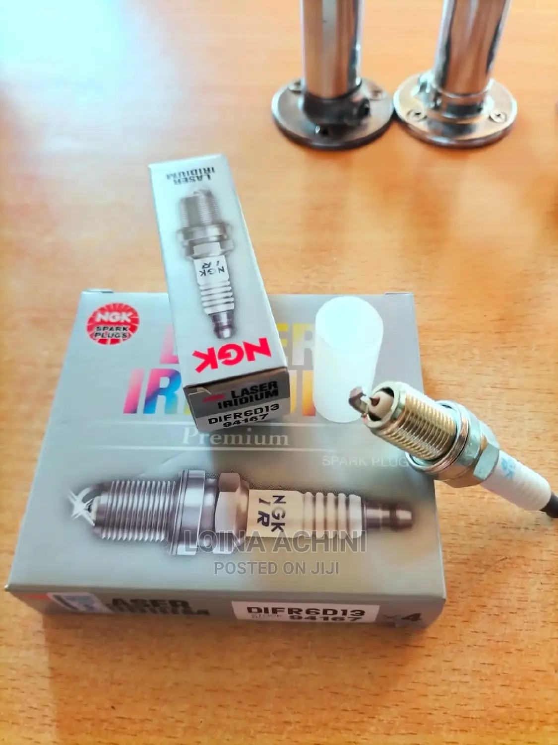 Honda Fit NGK Laser Iridium Spark Plugs(DIFR6D13)