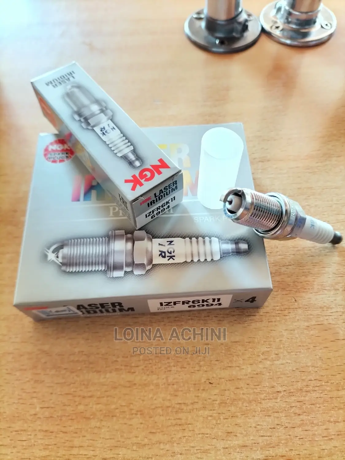 Honda Stream/Stepwagon Laser Iridium Spark Plugs.(IZFR6K11)