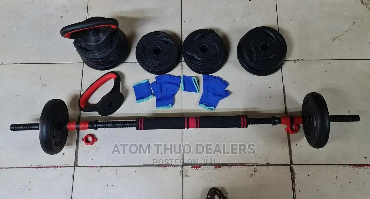 6 in 1 ,20kgs Adjustable Kettle Bell