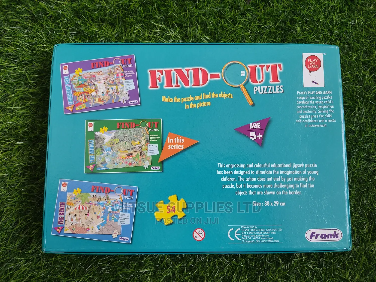 Play Learn Under Water Find Out Board Game ( 34 by 21cm)